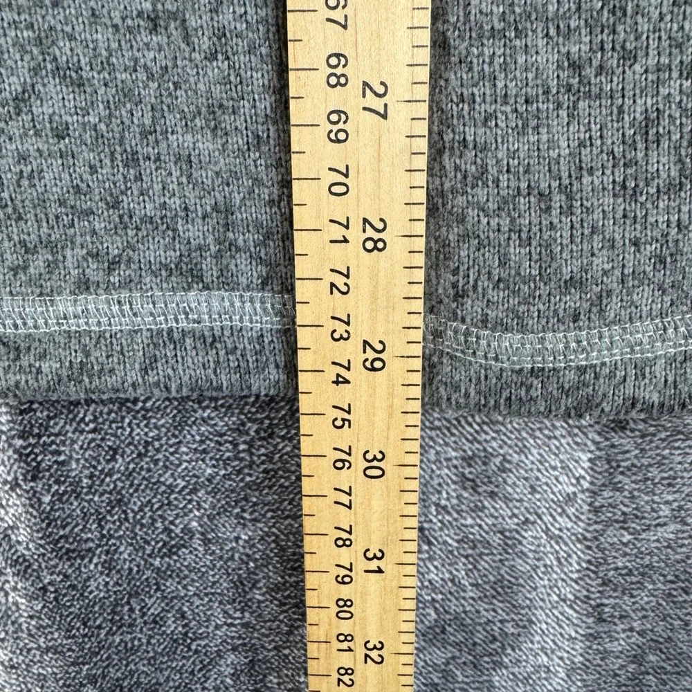 The North Face Fleece Pullover Mens XL Gray Gordon Lyons 1/4 Zip Sweater Jacket